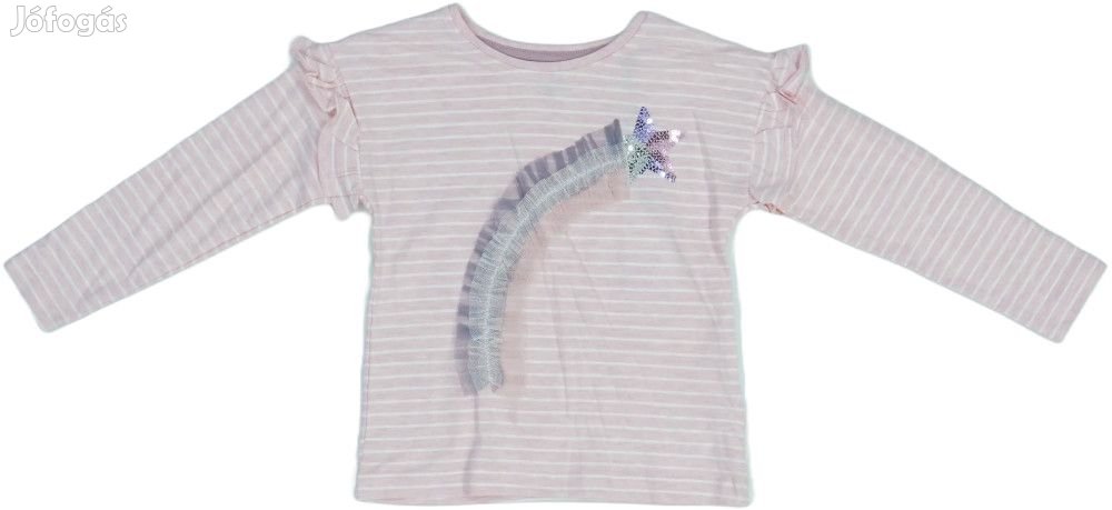 M&amp;Co. Új (címkés) Lány Hosszú ujjú felső (Méret: 104)