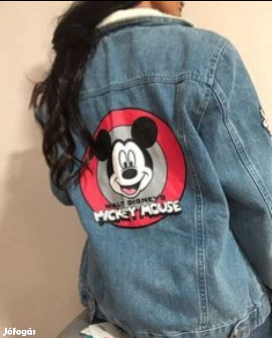 M-es Disney Mickey Mouse egér farmer dzseki