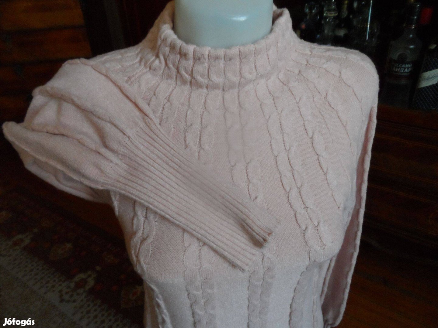 M-es Orsay női pulóver csavart mintás