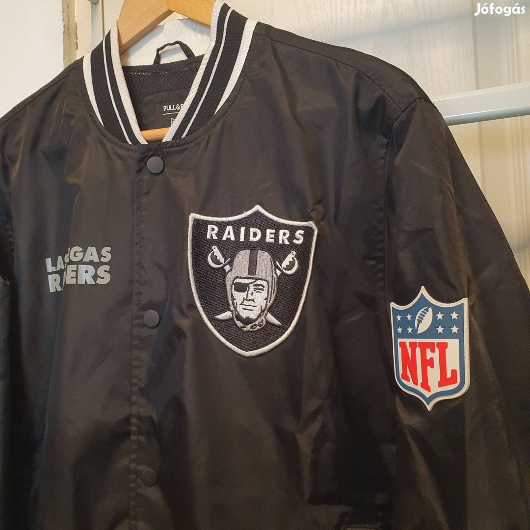 M-es Raiders NFL varsity bomber dzseki