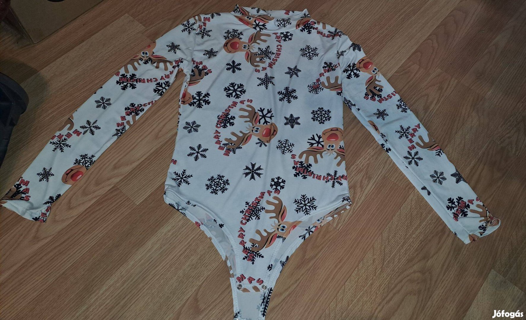 M-es karácsonyi body