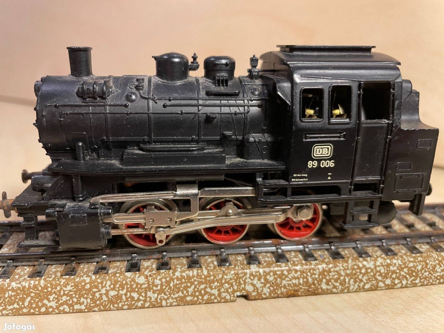 Märklin 3000 BR 89 006 (AC) H0, analóg szertartályos gőzmozdony