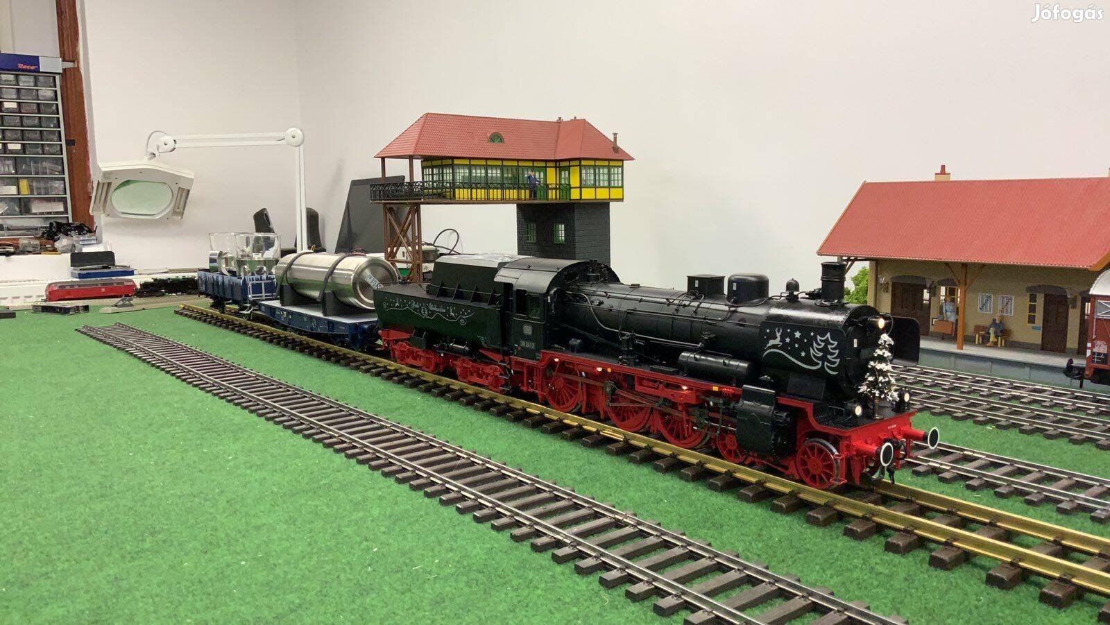 Märklin BR 38 karácsonyi hangos,dinamikus füstölős gőzmozdony