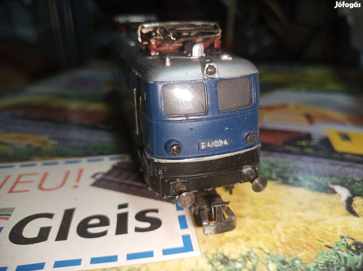 Märklin vasút modell mozdony