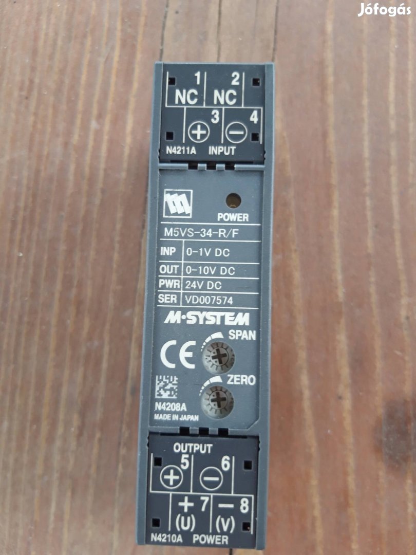 M-system M5VS-34 signal transmitter jeltovábbító