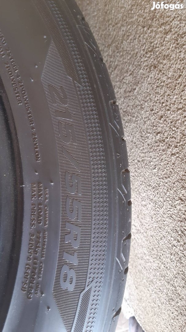 Matészalkn nyari gumi eladó!