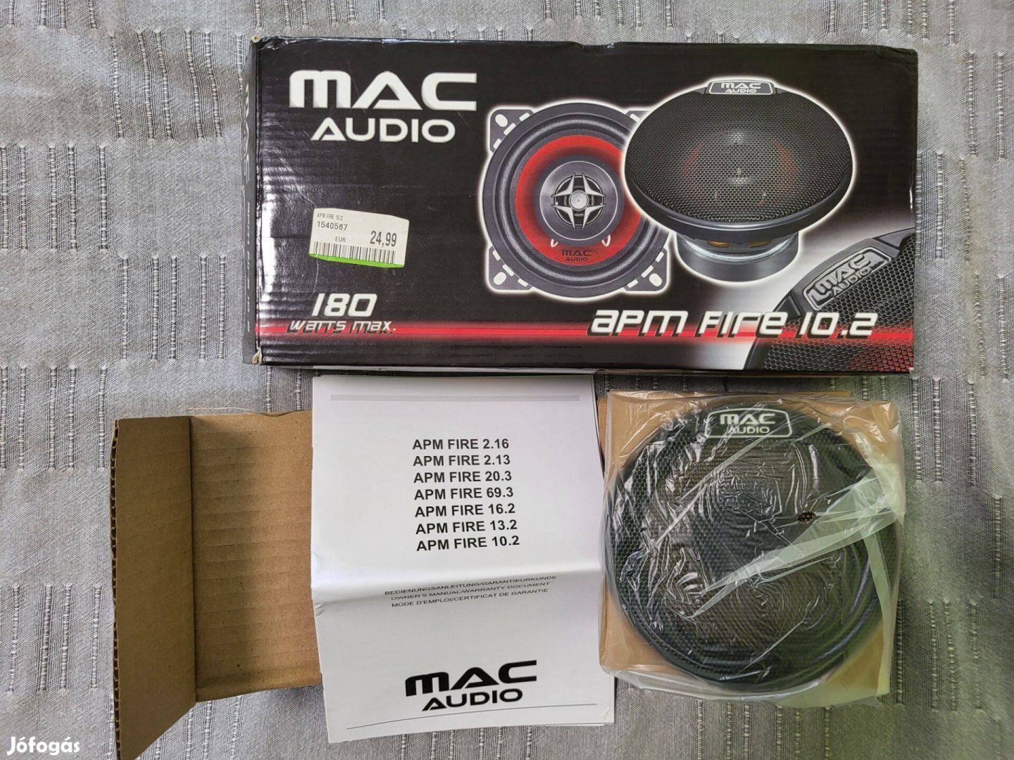 Mac Audio APM FIRE 10.2 10 cm-es autóhangszóró