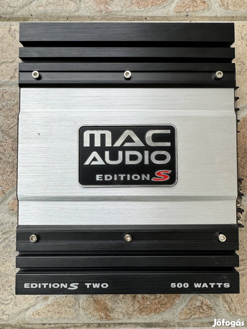 Mac Audio Edition "S" 2 csatornás erösitő