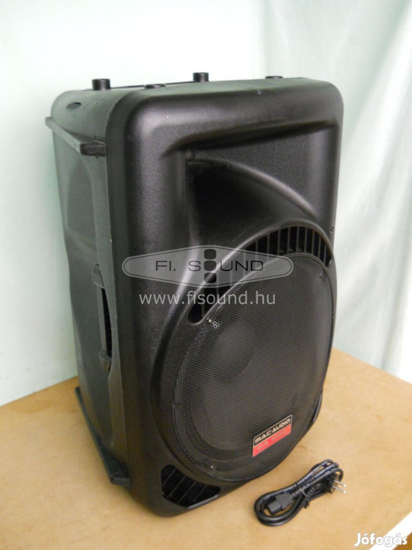 Mac Audio PA1500 ,2 utas aktív hangfal 40cm-s méllyel,BT,