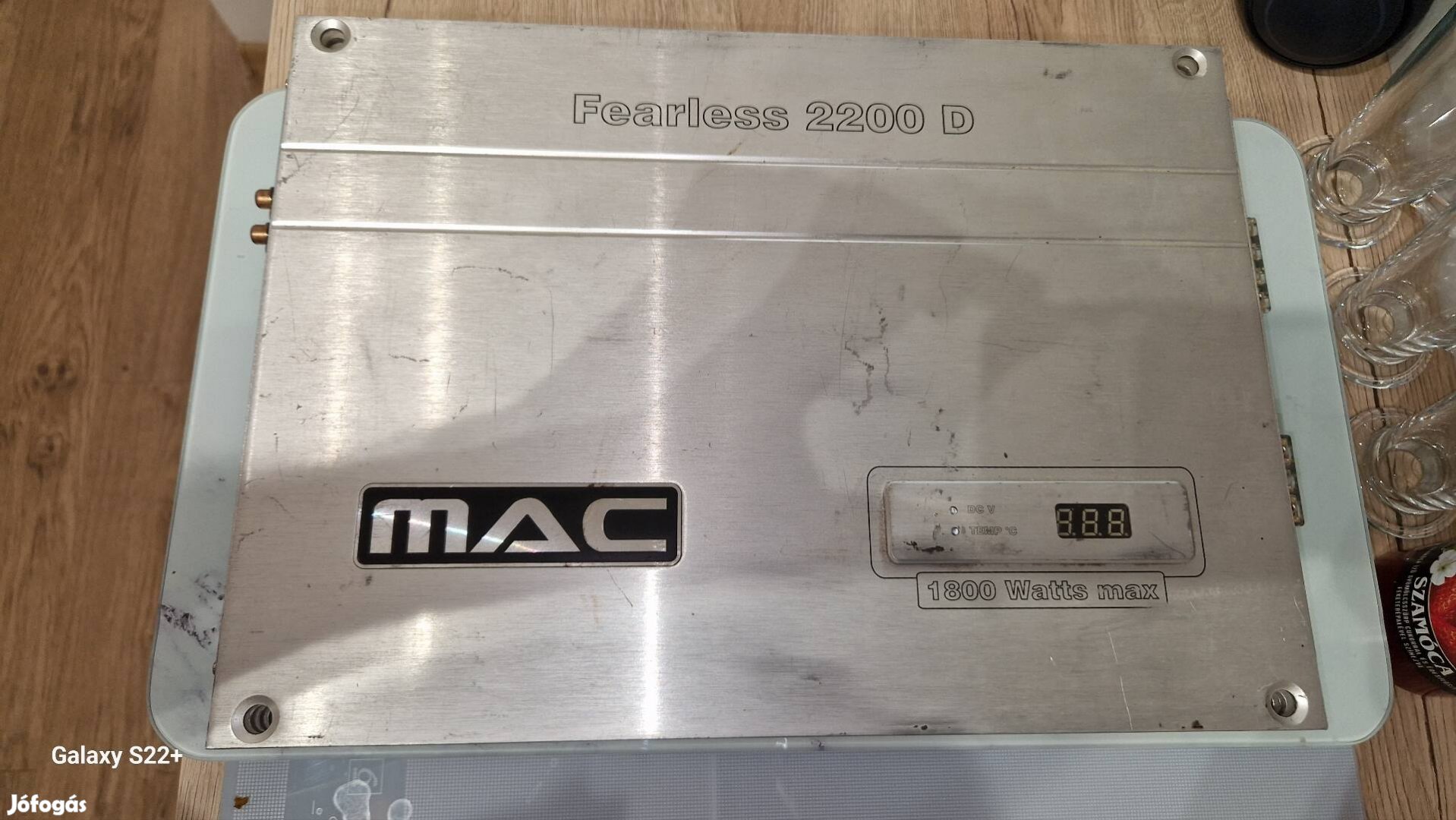 Mac audio fearless 2200d nagy teljesítményű erősítő 