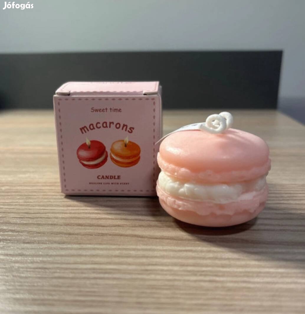 Macaron gyertya