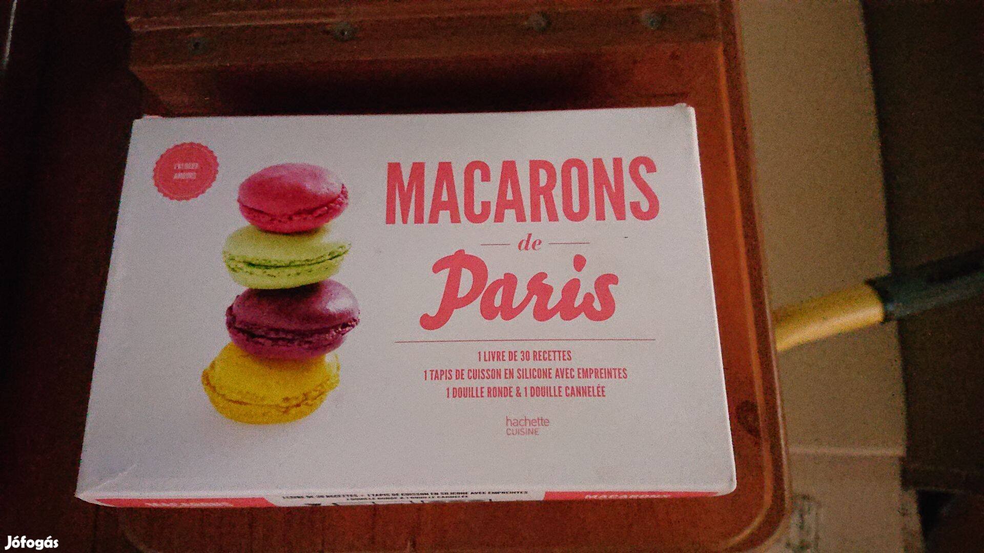 Macarons de Paris - szilikon makaron sütőlap, tölcsér, receptek