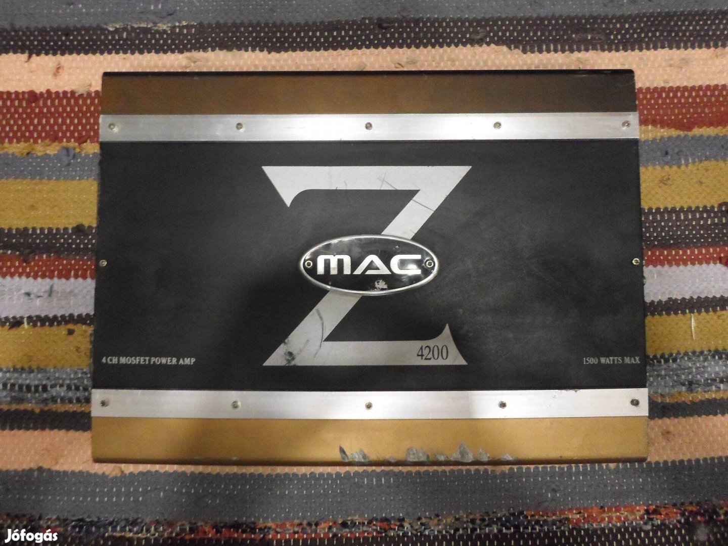 Macaudio Z 4200 1500Watt 2/3/4 csatornás autós erősítő
