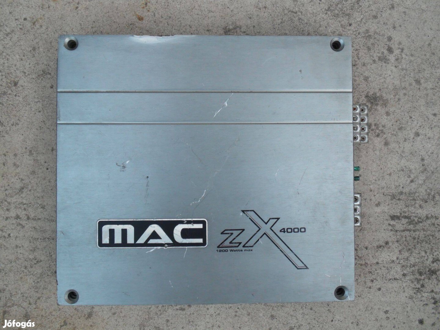 Macaudio Zx 4000 autohifi erősítő hibás