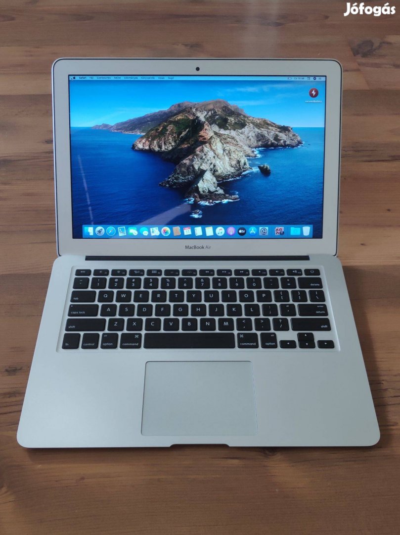 Macbook Air 13" - 2018 gyártás, i5, 8/256GB, 98% akku, garancia