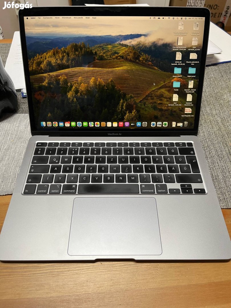 Macbook Air 13 inch, 1.1 i5, 8GB, 500GB újszerű