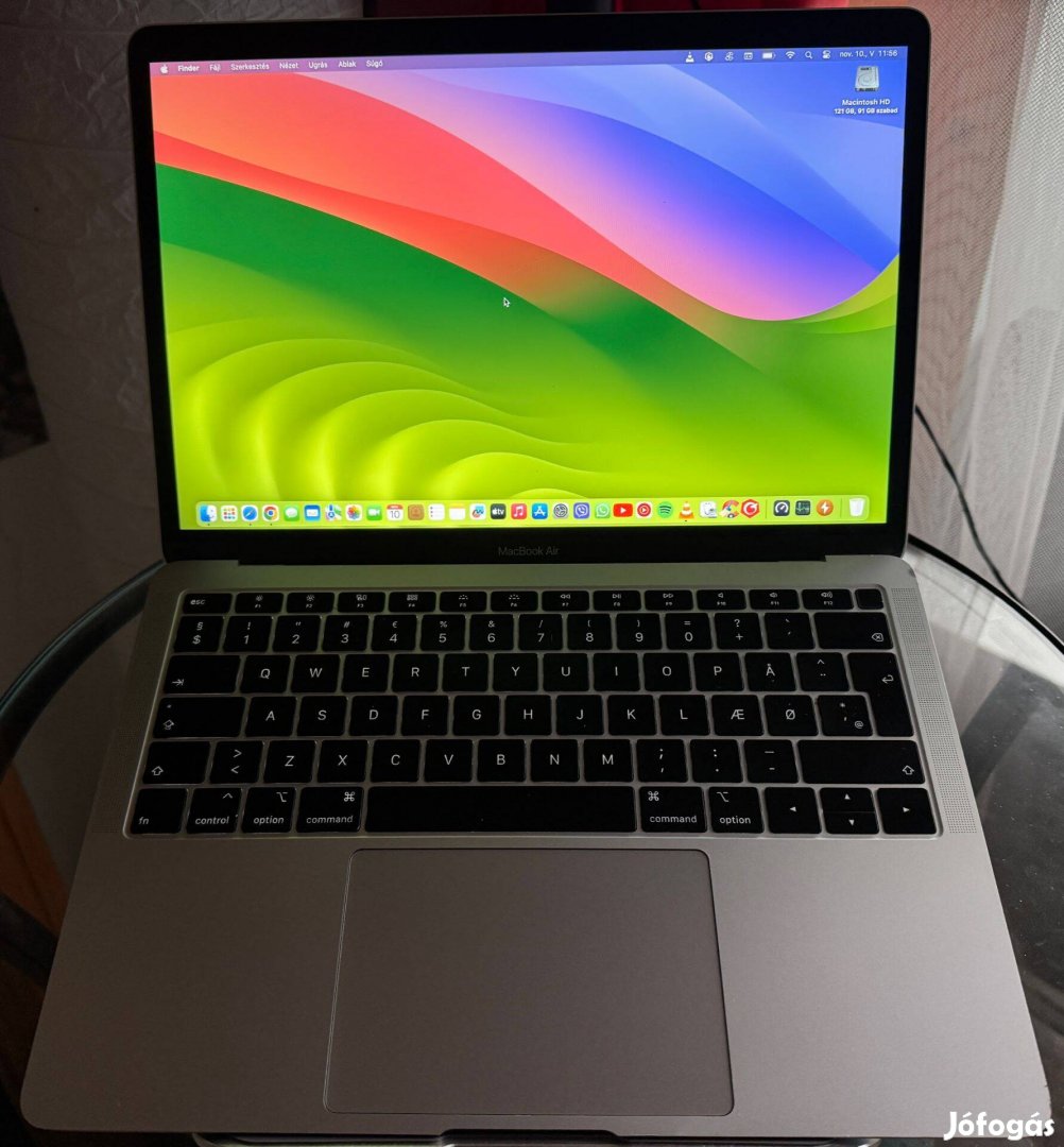 Macbook Air 2018 Silver (ezüst)