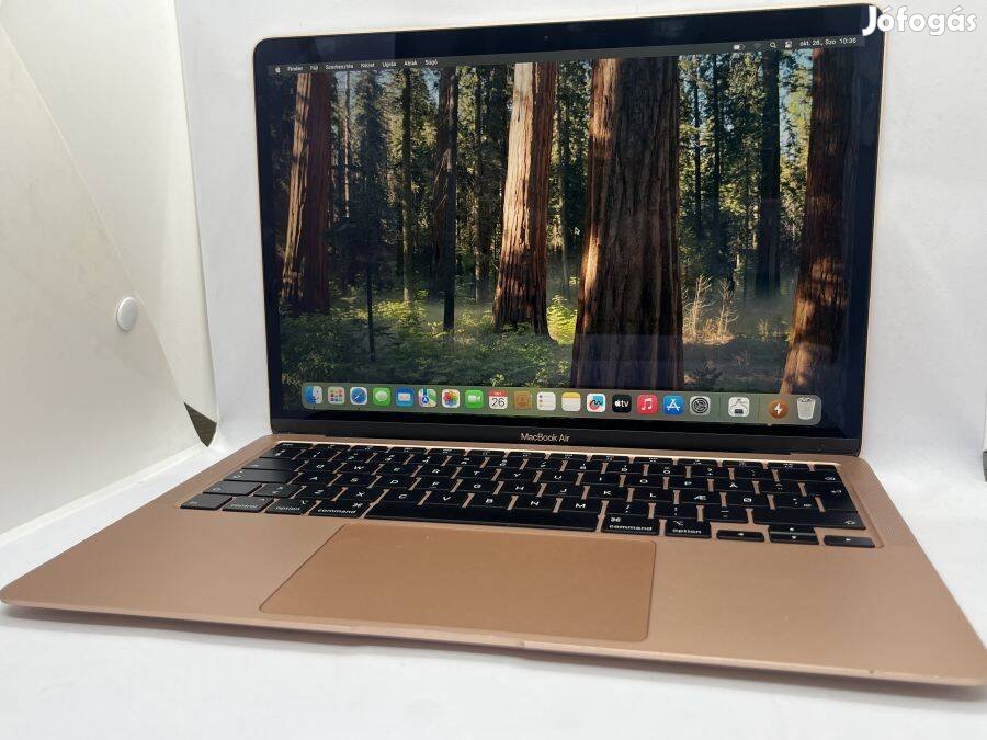 Macbook Air 2020 13" Intel i3 8GB 256G Roze GOLD, Üzletből Garanciával