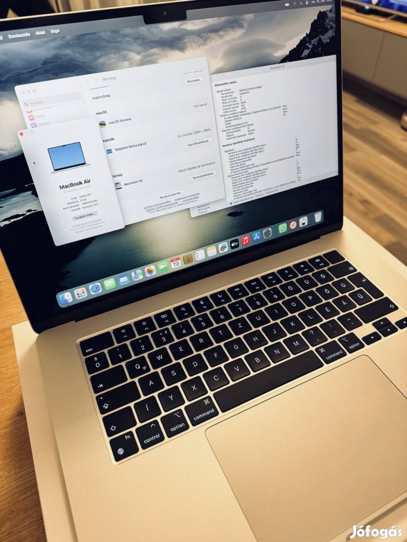 Macbook Air M3 15" 512GB