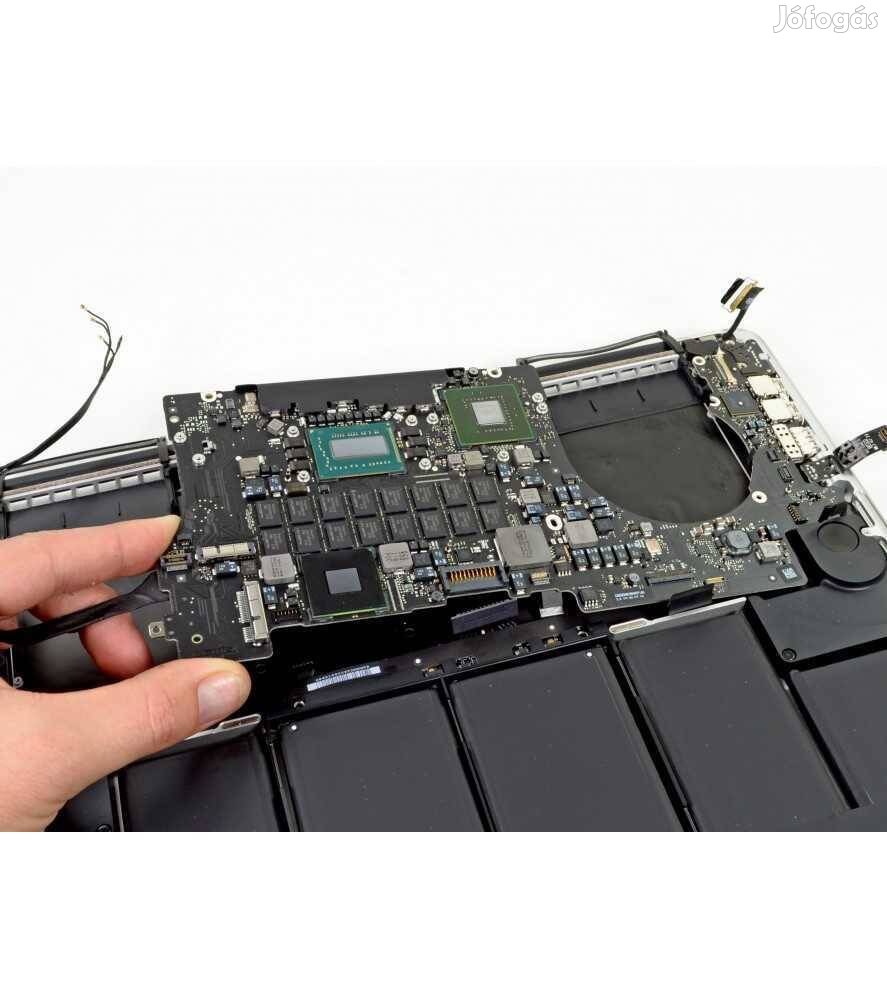 Macbook Pro 13-15" alaplapok garanciával minden géphez. 2012-2020-ig