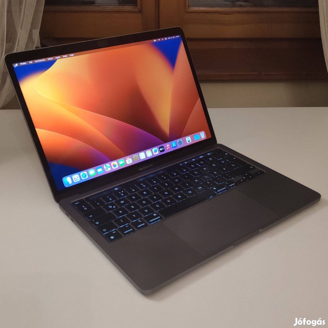 Macbook Pro 13" - 2020, 4 mag i7, 32/512GB, touchbar, garancia