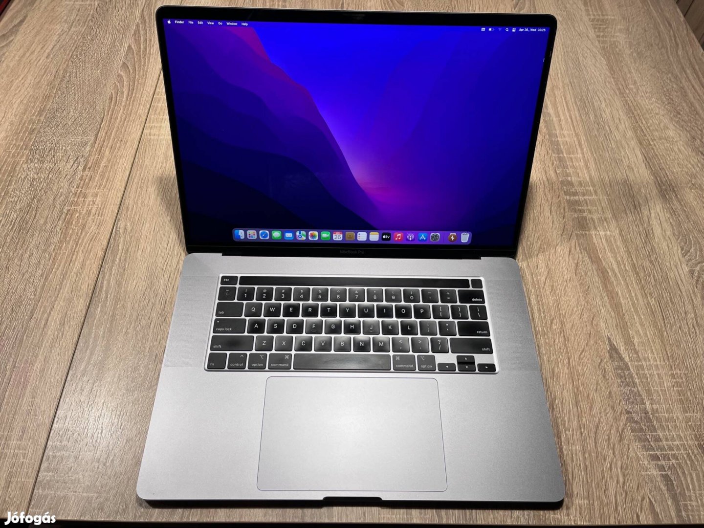 Macbook Pro 16" TB (2019) i7 2,6GHz, 32GB ram, 512GB ssd