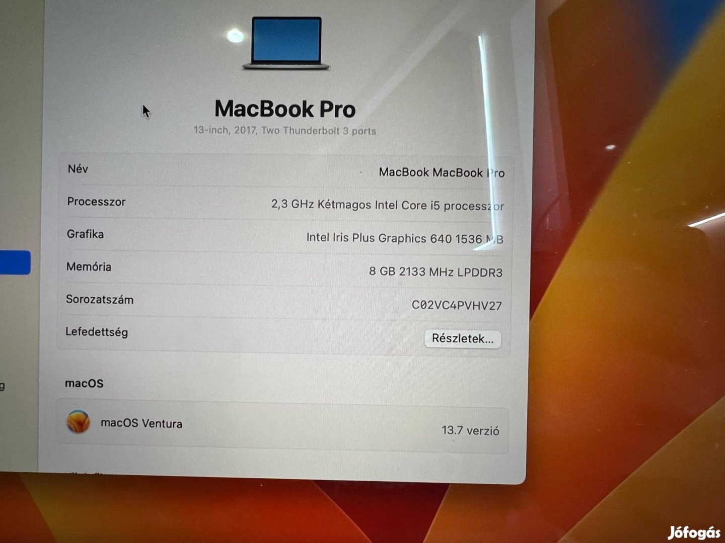 Macbook Pro 2017