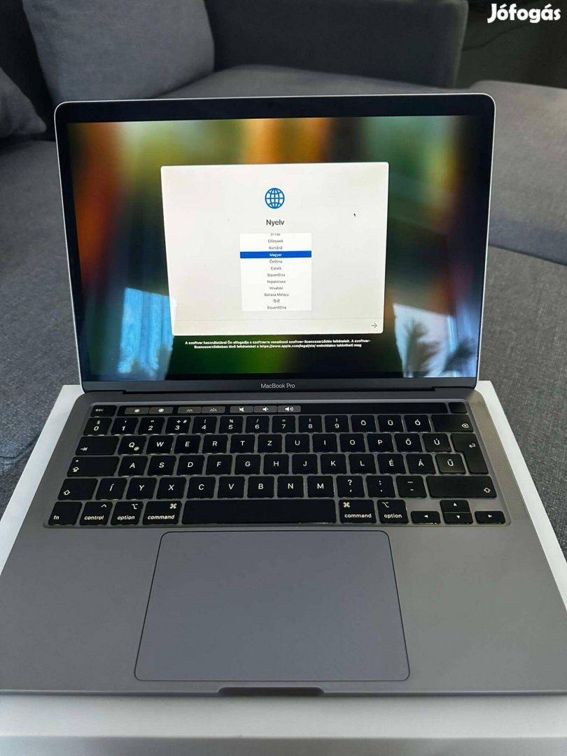 Macbook Pro 2020 i5, 8gb/256gb !Megkímélt Állapotban!