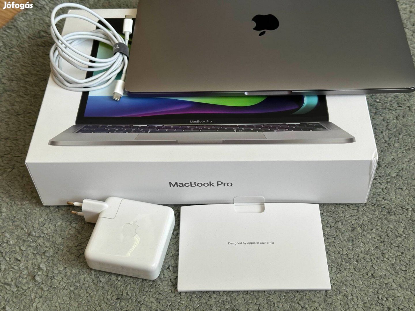 Macbook Pro M1 / 8/256 GB / 92% / magyar billentyűzet / Space Gray