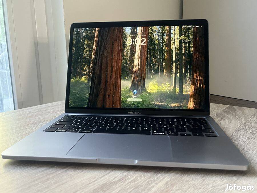 Macbook Pro Retina 13" 2020 i5-10. 16GB/512GB SSD Üzletből garancia