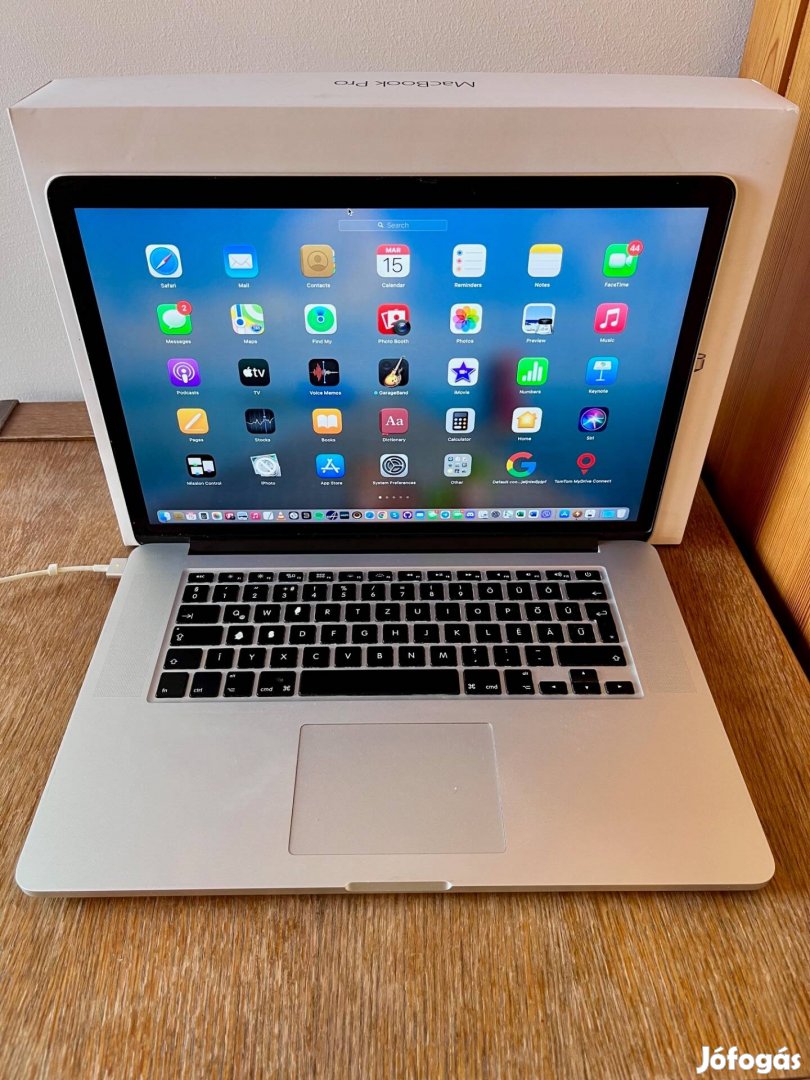 Macbook Pro Retina, 15-inch, Mid-2014 eladó