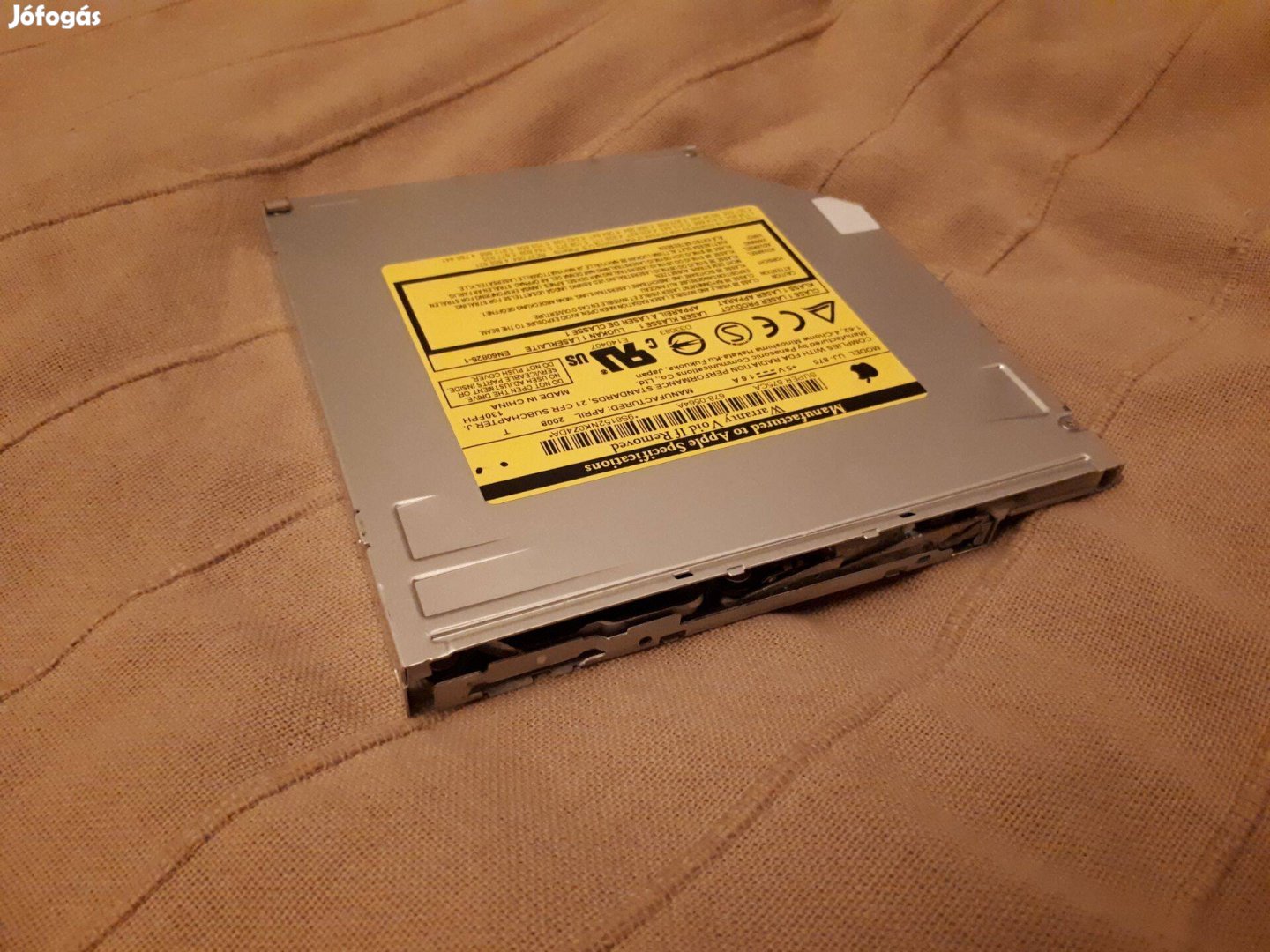 Macbook Superdrive, 12 mm-es jó állapotban (2008-as 17-esből