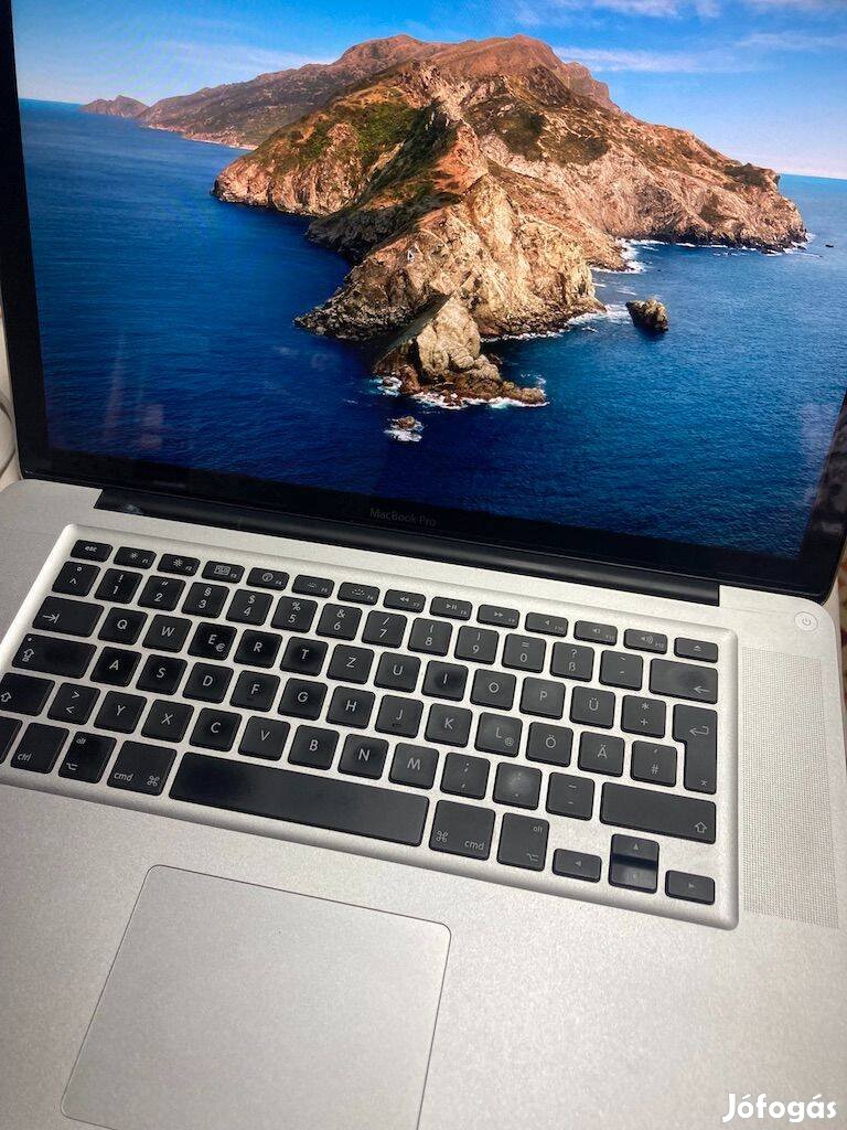 Macbook pro15" i7 earli 2011 telepítve eladó