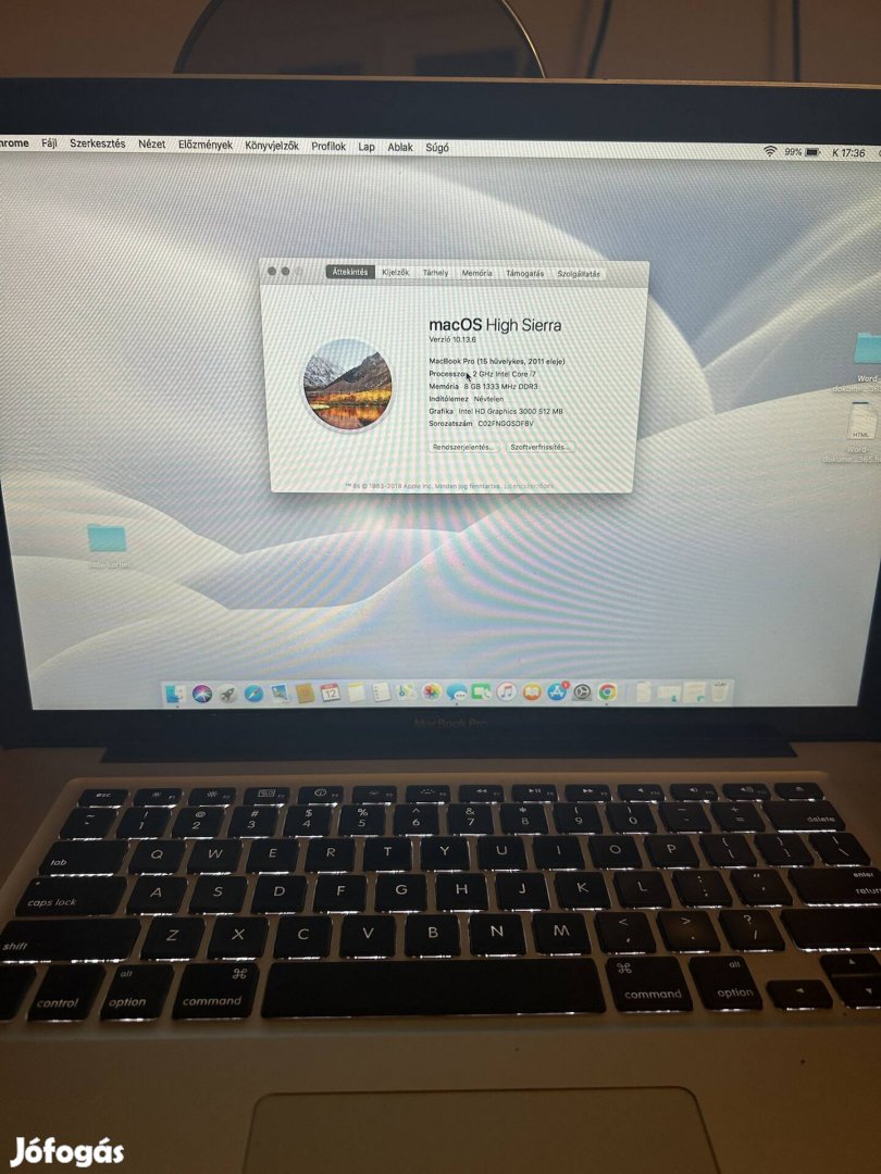 Macbook pro 2011