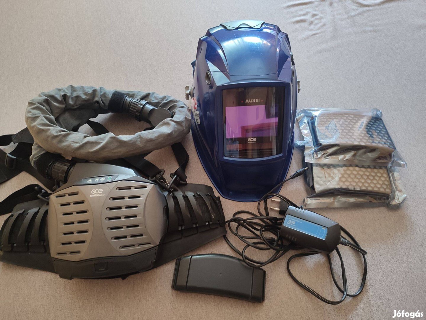 Mach 3 wind infotrack friss levegős fejpajzs