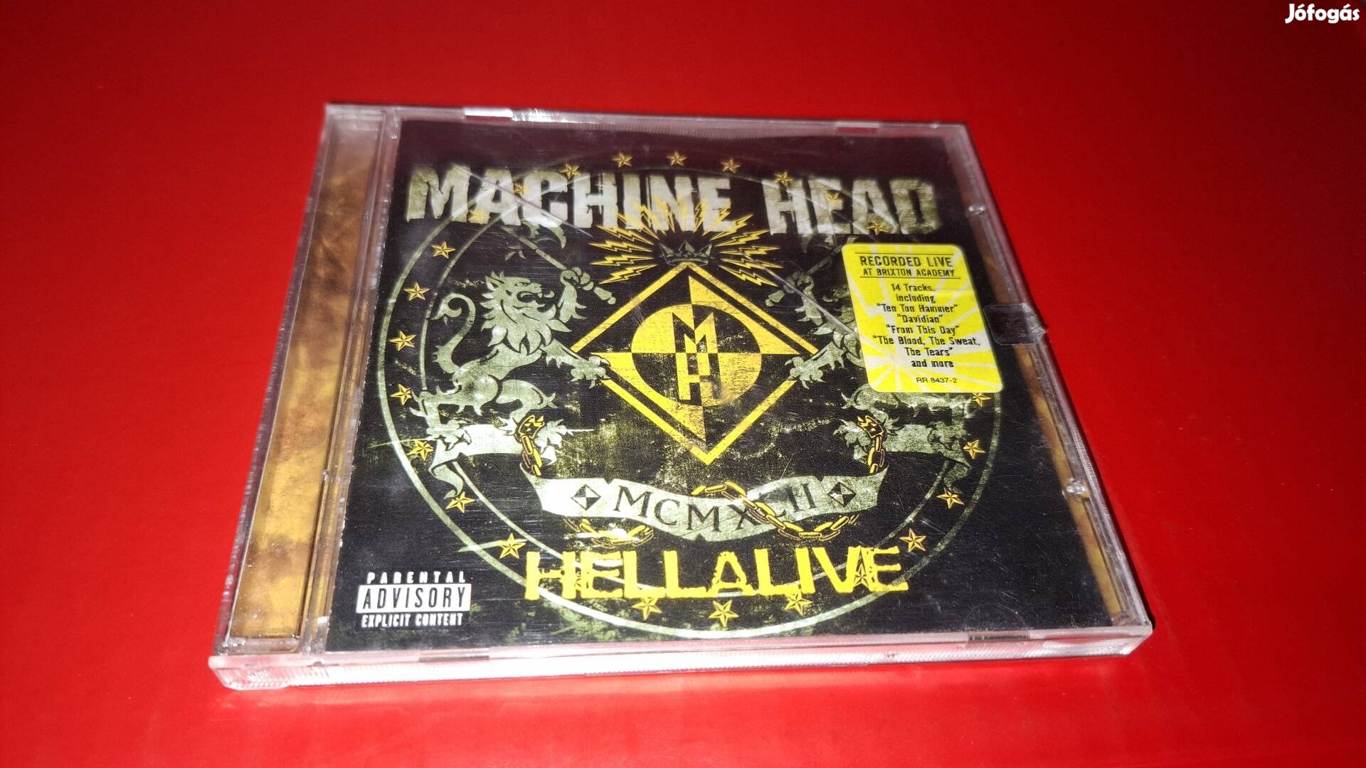 Machine Head Hellalive Cd 2003