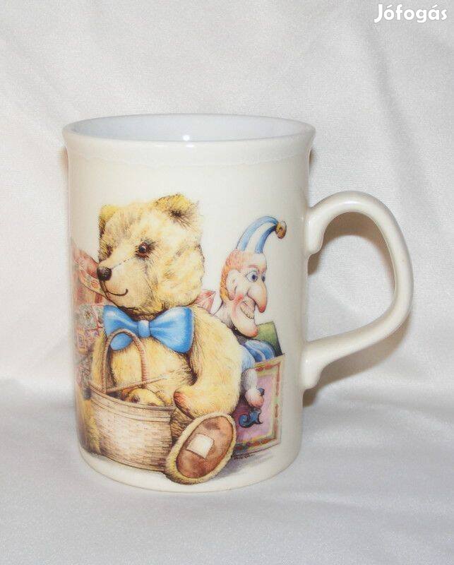 Macis angol porcelán bögre