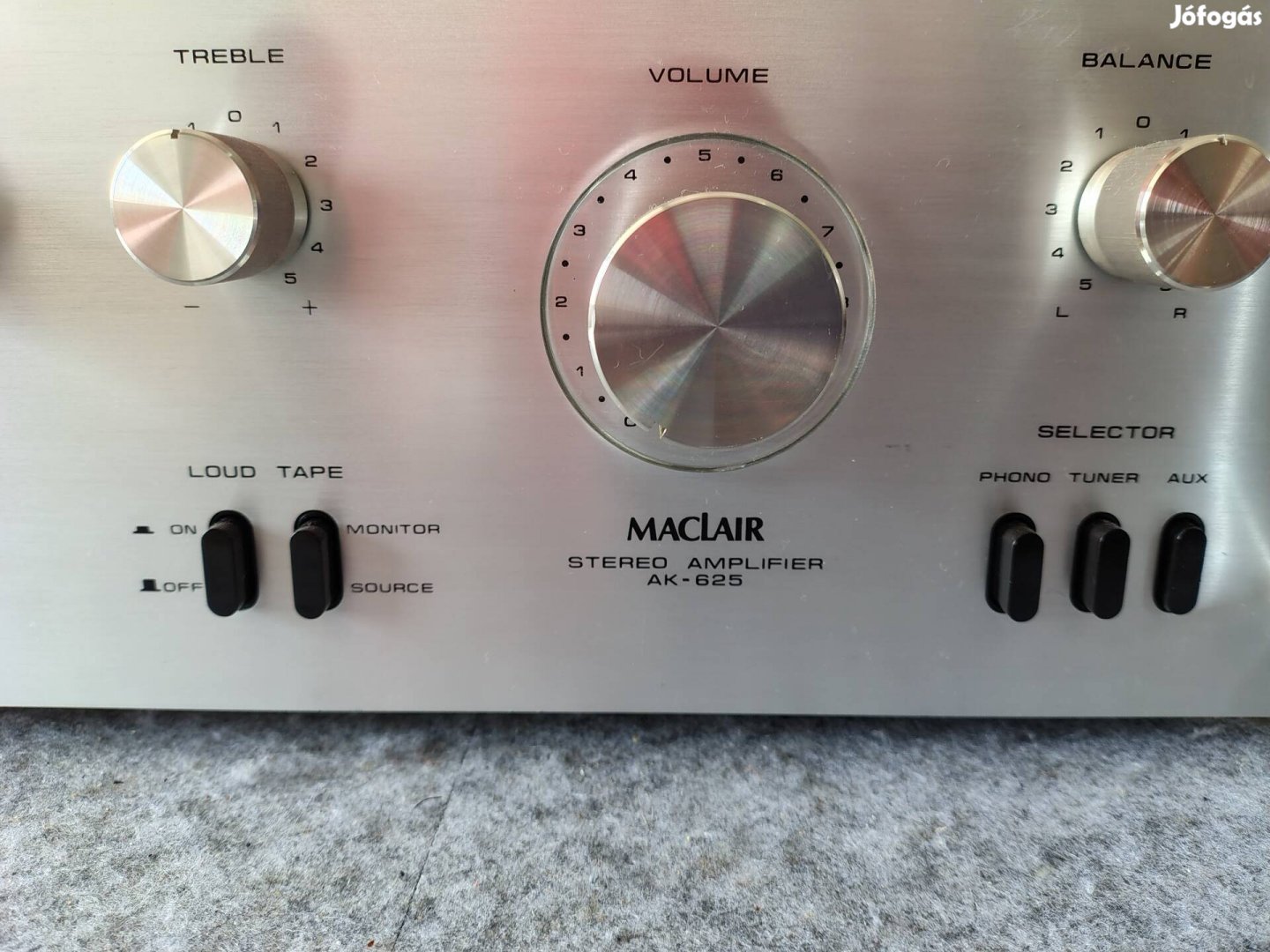Maclair Ak-625 erősítő felújítva