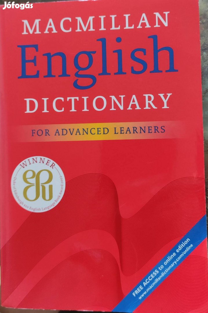 Macmillian Englishcdictionary For Advanced Leaners,angol szótár 2.000