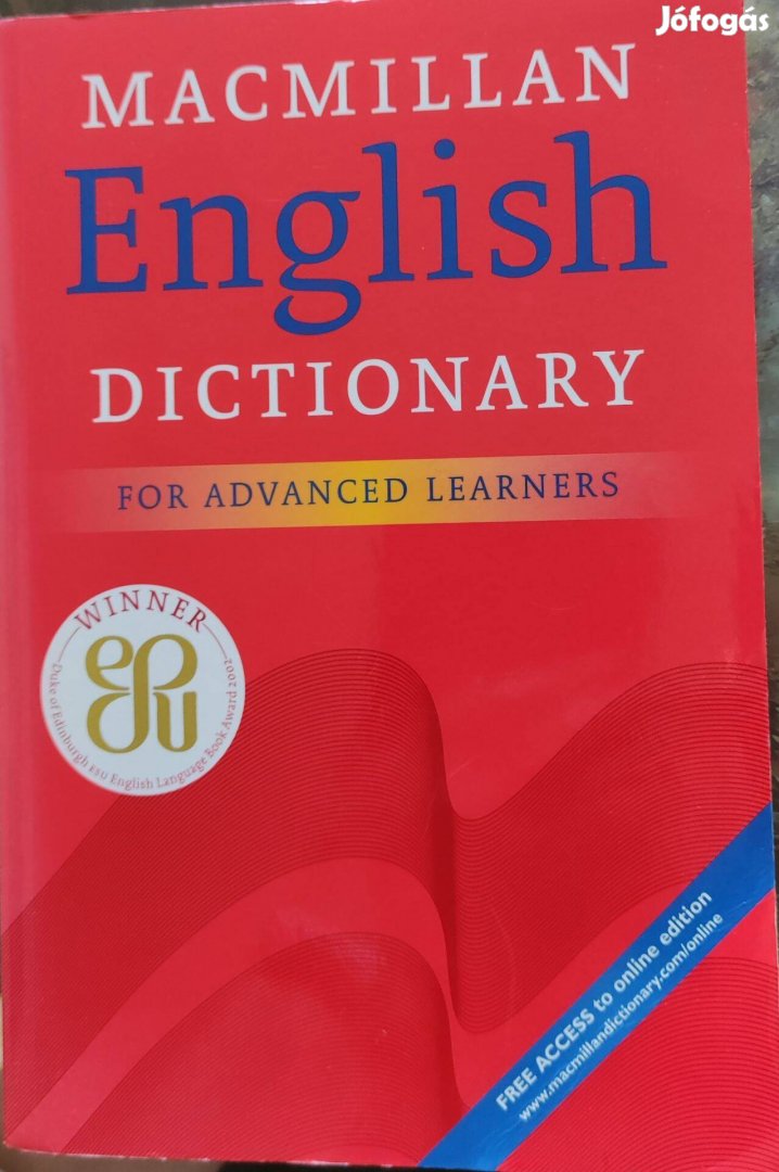 Macmillian Englishcdictionary For Advanced Leaners szótár 1.000.-Ft