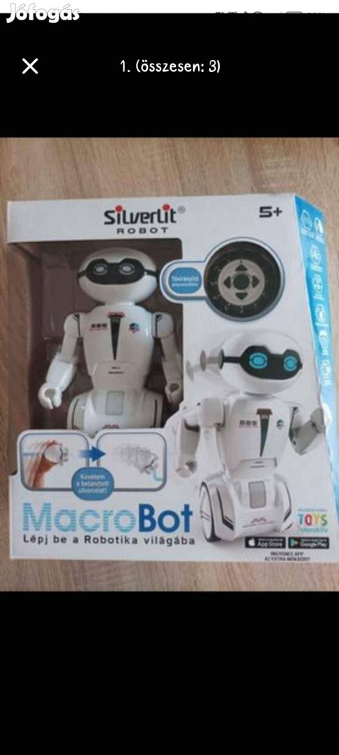 Macrobot eladó.