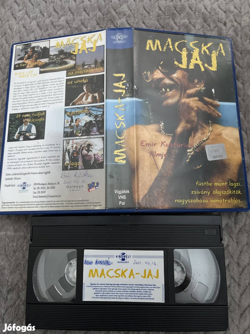 Macska jaj vhs kistok vigjáték