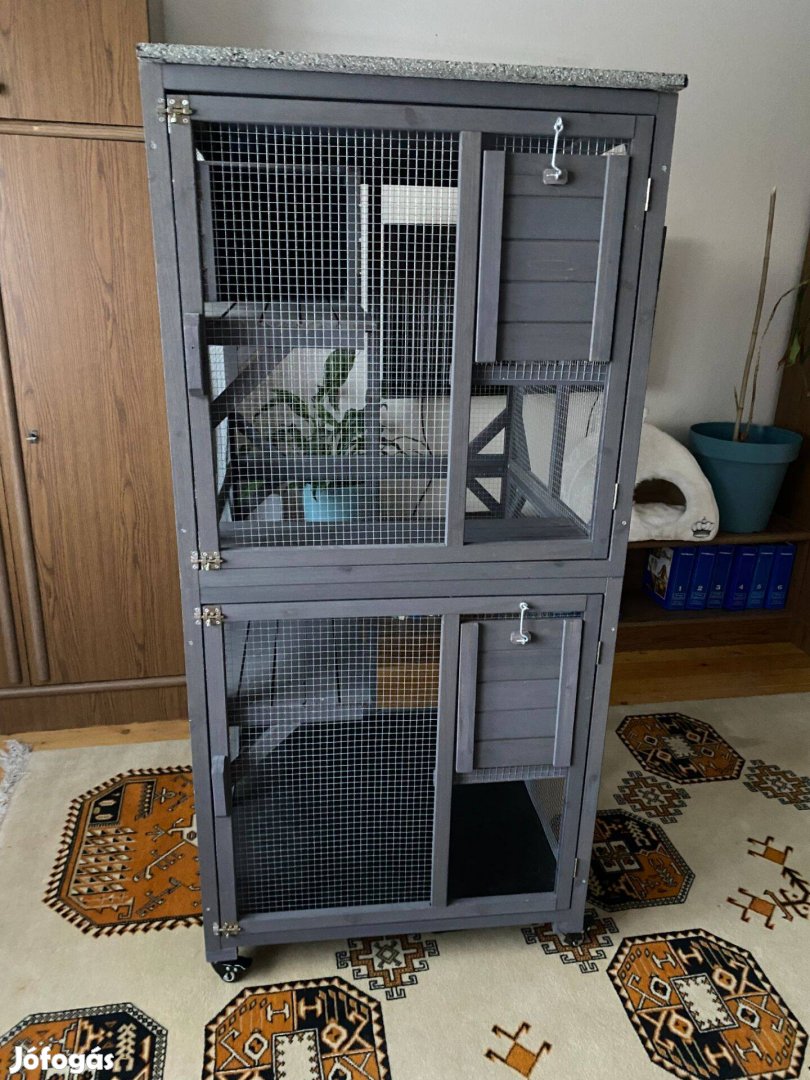 Macska kennel bel és kültéri