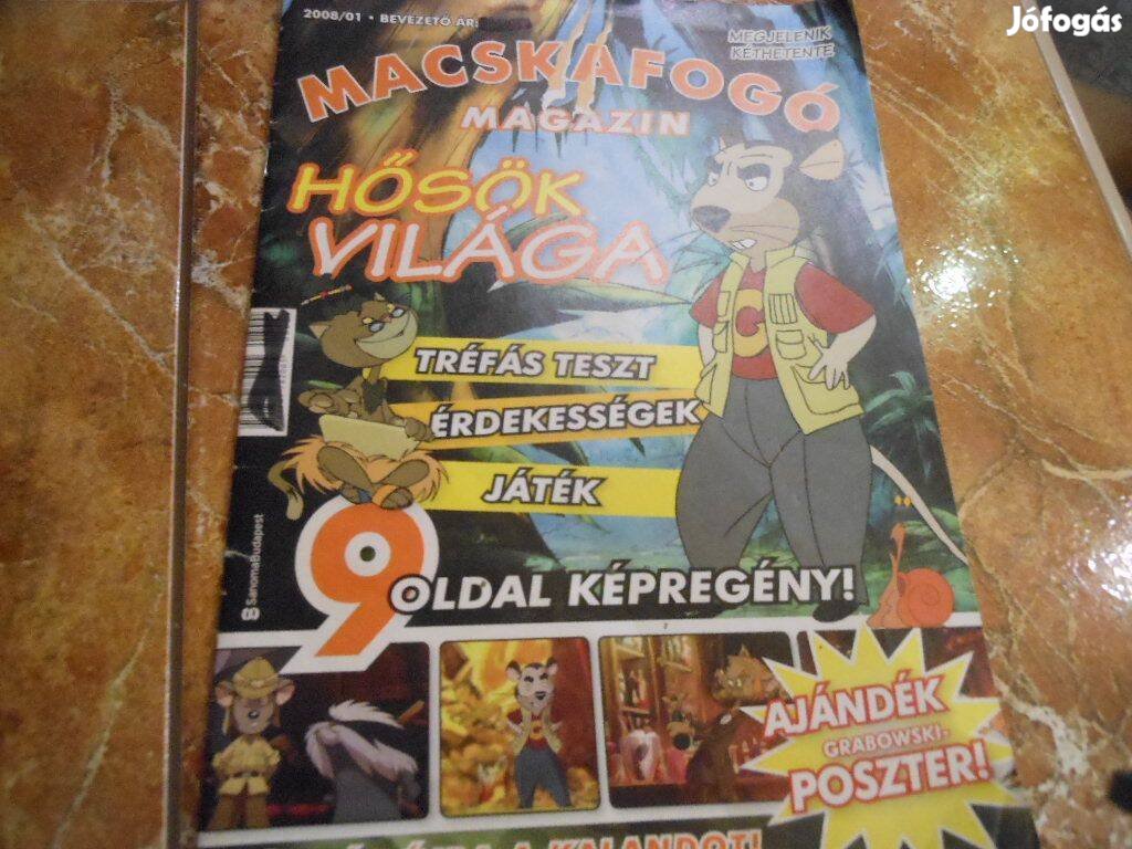 Macskafogó II magazin 2008 o1 havi 18oldal benne 9 oldal