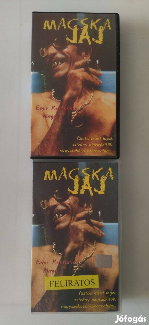 Macskajaj VHS Videokazetta Pakk Emir Kusturica