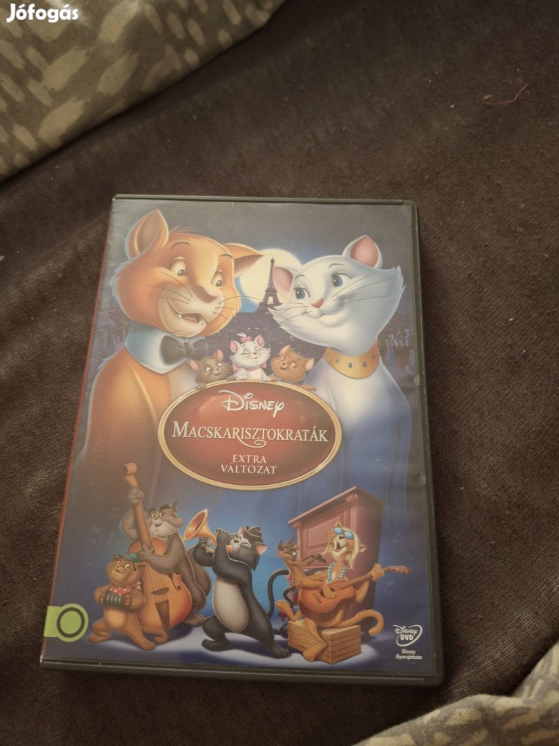 Macskarisztokraták DVD Mese