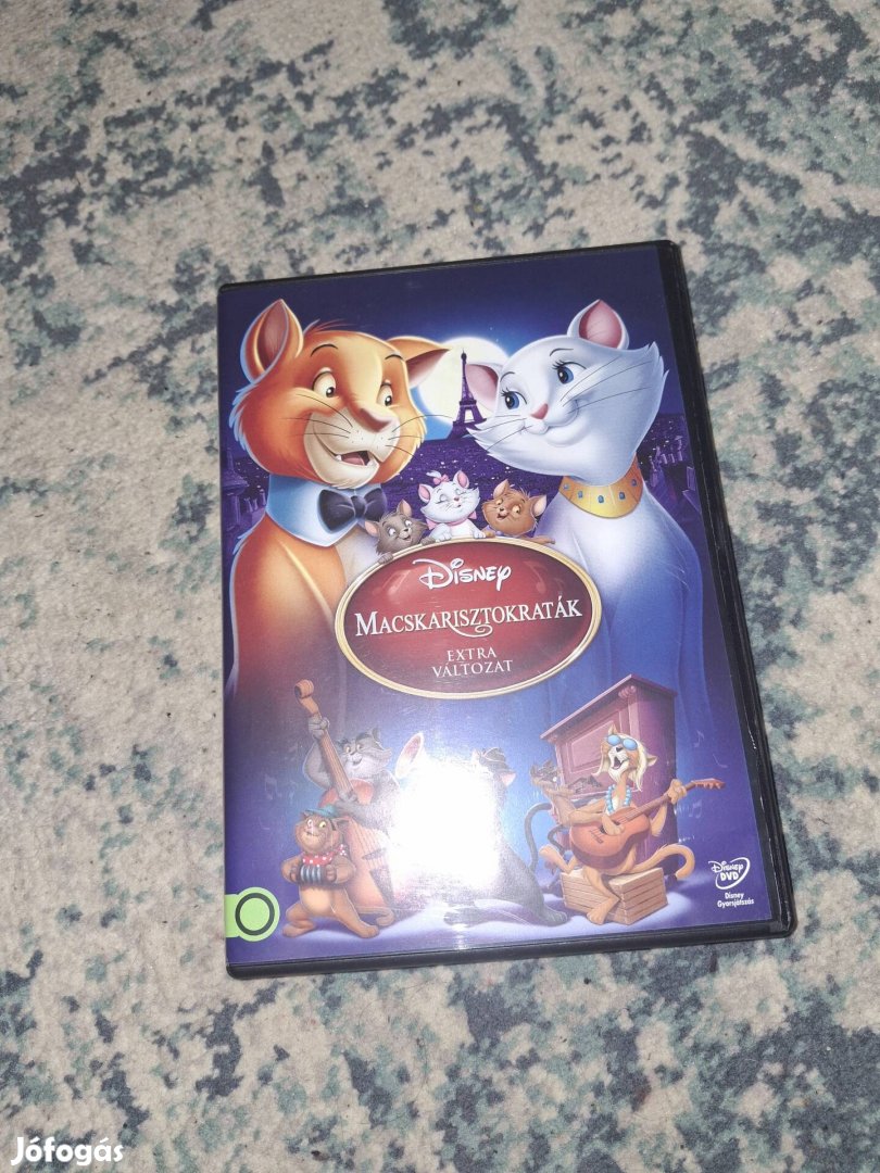 Macskarisztokraták DVD Mesefilm