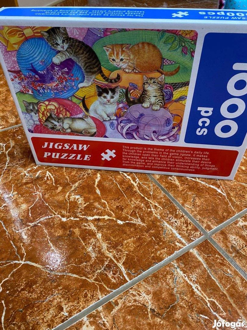 Macskás puzzle 1000 db-os