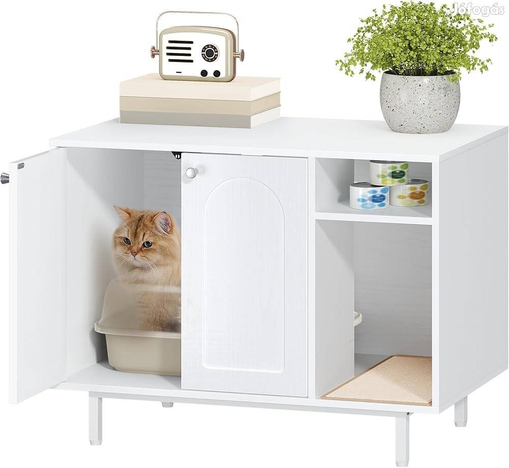 Macskaszekrény, alomtálca szekrény, macska ház