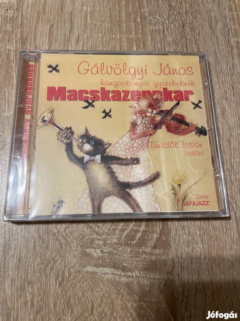 Macskazenekar hangoskönyv